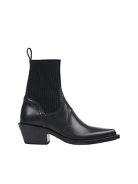 Black ANKLE BOOTS - Black