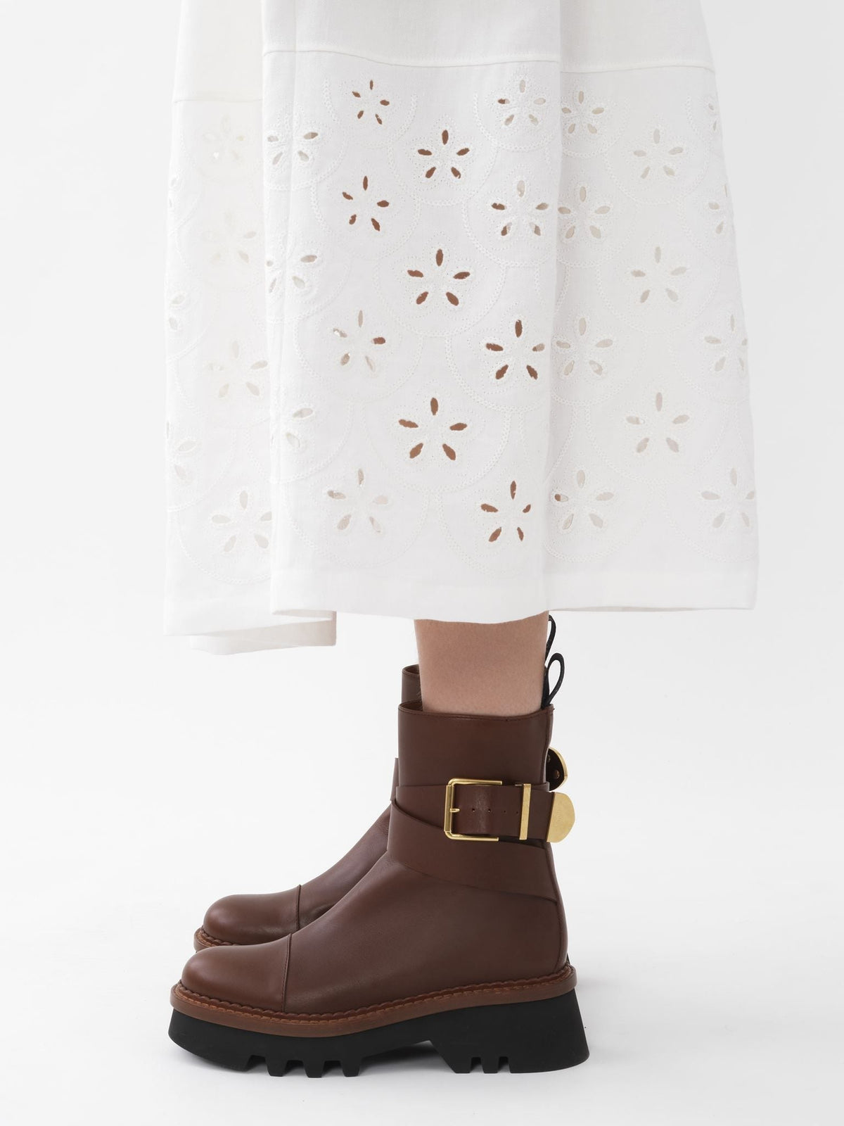 Brunet Brown ANKLE BOOTS - Brunet Brown