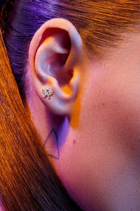 PIERCING ASTRO OR JAUNE MOTIF VIERGE