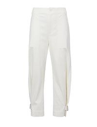 Pantalon taille haute fuselé - Off White