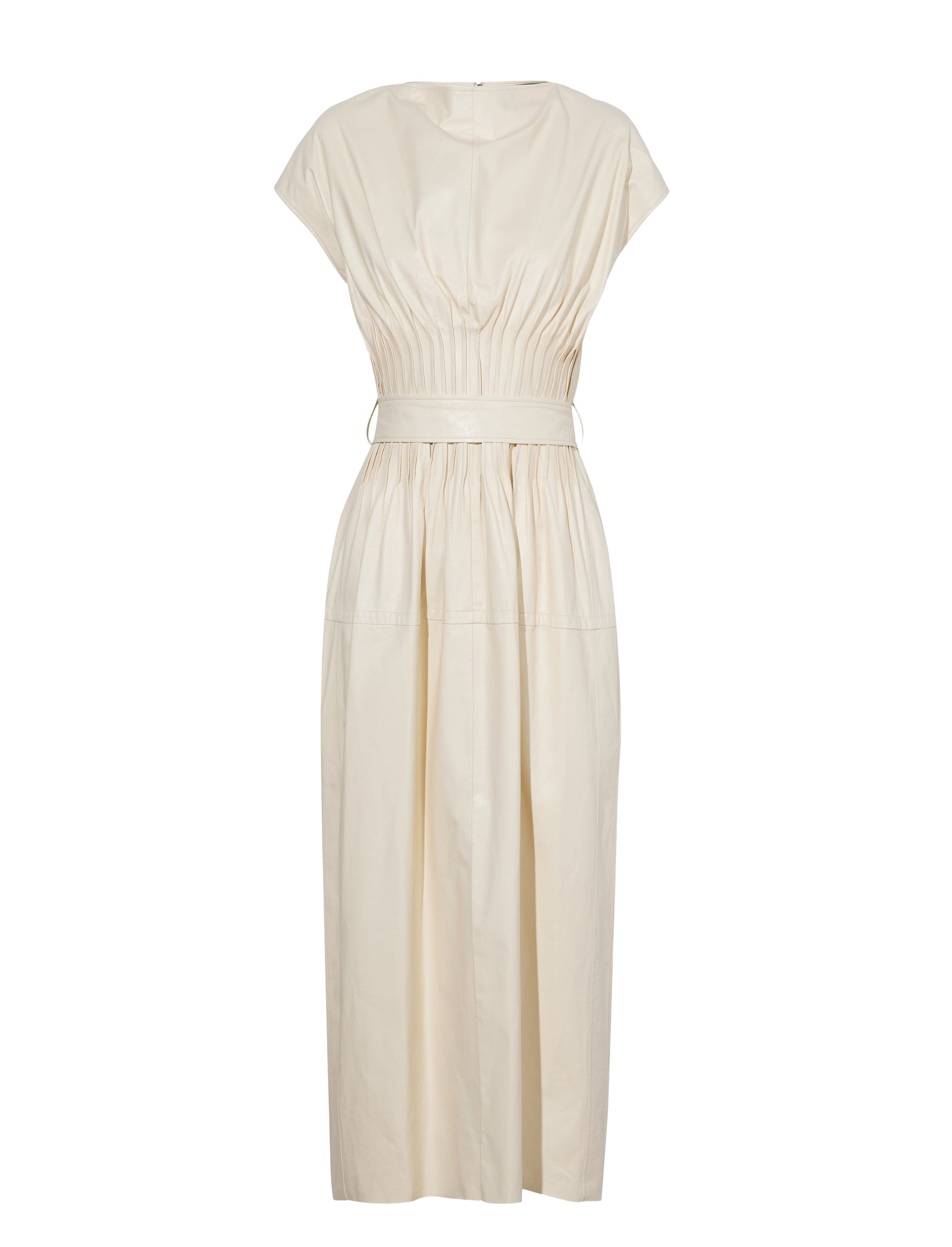 Robe Pinktuck en cuir - Blush