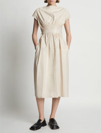Robe Pinktuck en cuir - Blush