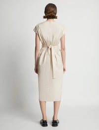 Robe Pinktuck en cuir - Blush