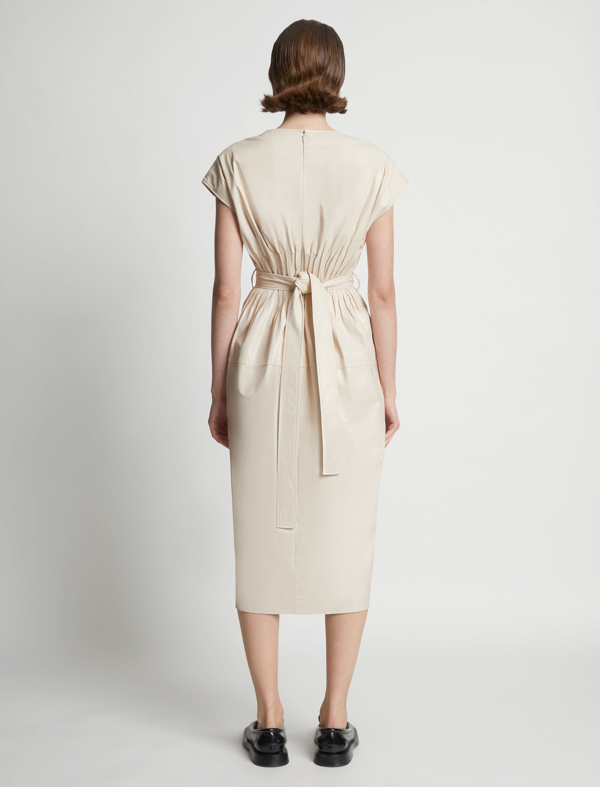 Robe Pinktuck en cuir - Blush