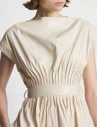 Robe Pinktuck en cuir - Blush