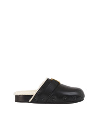 BASEPLUS_Black MULES - Black