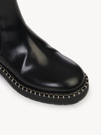 BASEPLUS_Black ANKLE BOOTS - Black