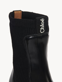 BASEPLUS_Black ANKLE BOOTS - Black