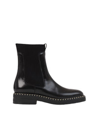 BASEPLUS_Black ANKLE BOOTS - Black