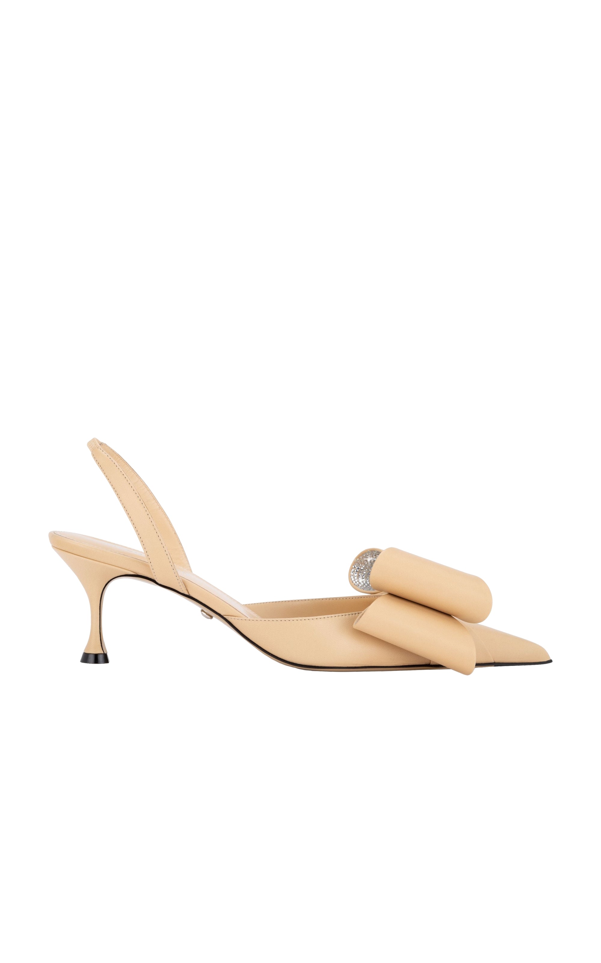 Le Cadeau 65 leather slingback - Nude