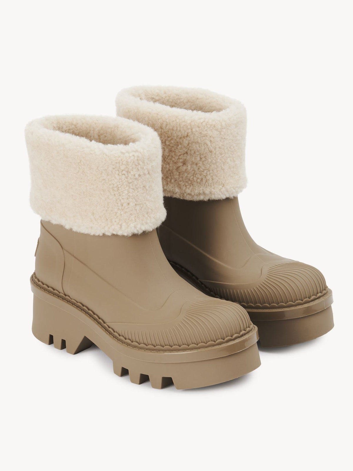 BASEPLUS_Beech Brown ANKLE BOOTS - Beech Brown