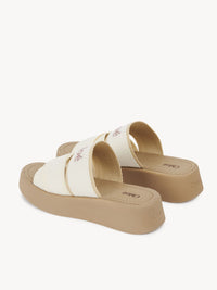 BASEPLUS_Beige & White SLIDES - Beige & White