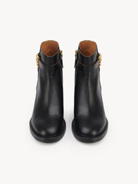 BASEPLUS_Black ANKLE BOOTS - Black