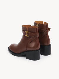 BASEPLUS_Tan ANKLE BOOTS - Tan