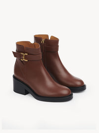 BASEPLUS_Tan ANKLE BOOTS - Tan