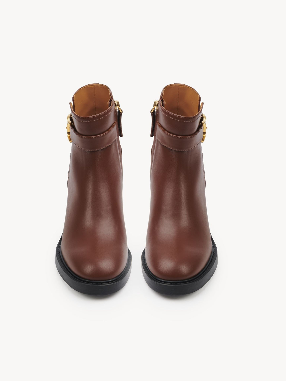 BASEPLUS_Tan ANKLE BOOTS - Tan