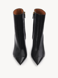 BASEPLUS_Black ANKLE BOOTS - Black