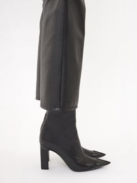 BASEPLUS_Black ANKLE BOOTS - Black