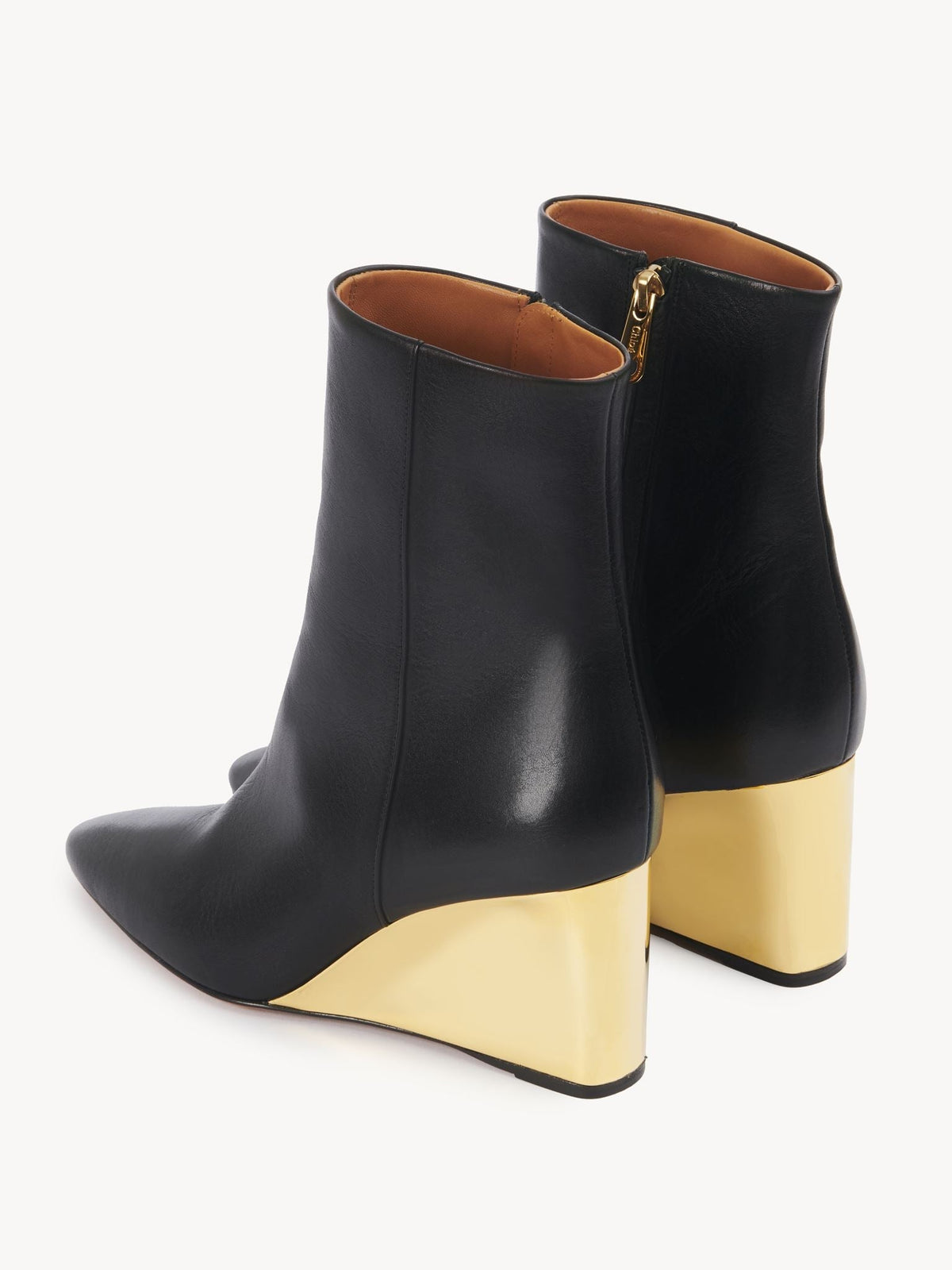 BASEPLUS_Black ANKLE BOOTS - Black