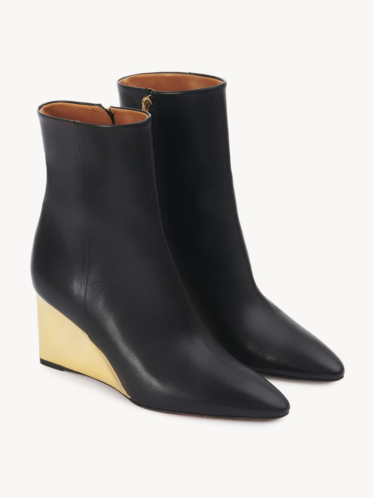 BASEPLUS_Black ANKLE BOOTS - Black