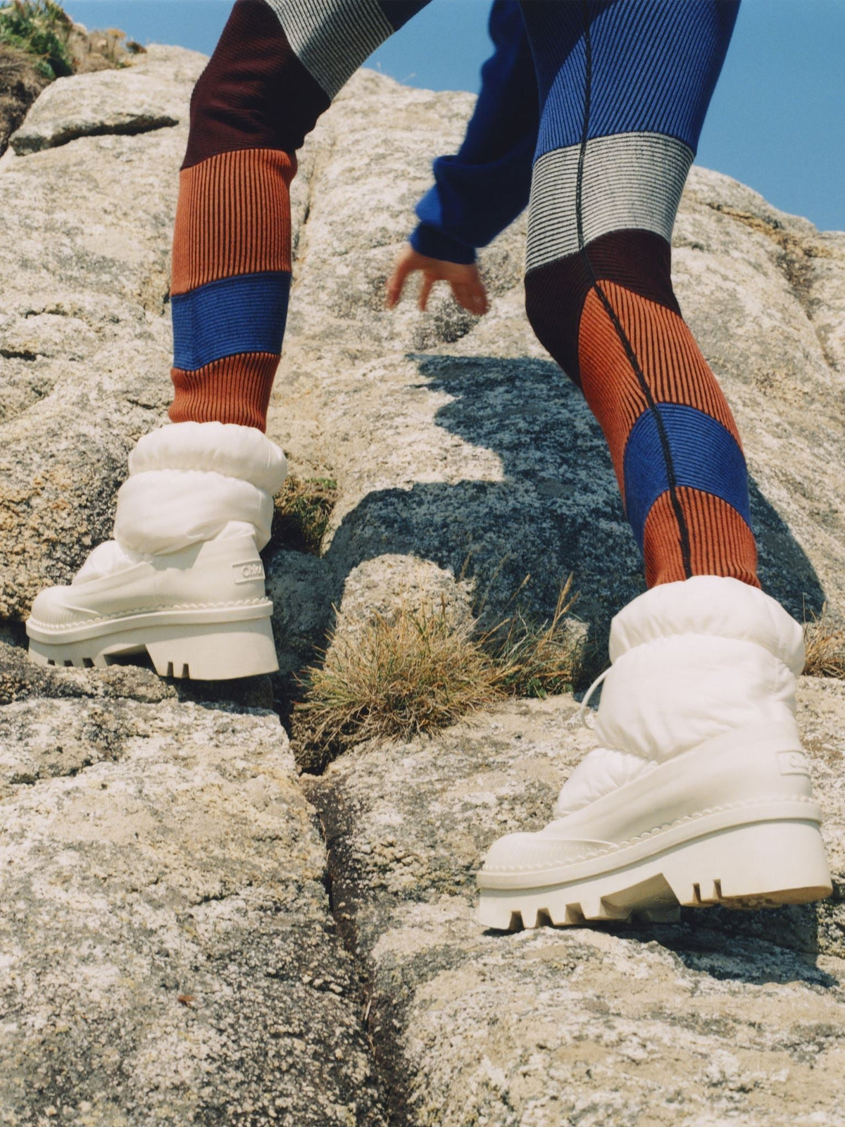 BASEPLUS_Eggshell BOOTS - Eggshell