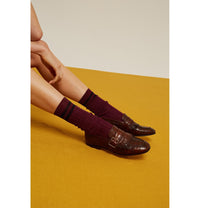 MARRON _ Mocassins Fusain - Marron