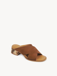 BASEPLUS_Chocolate & Tobacco SANDALS - Chocolate & Tobacco