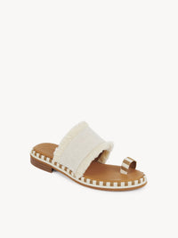 BASEPLUS_Corda FLAT SANDALS - Corda