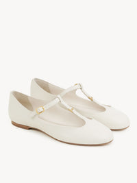 BASEPLUS_Eggshell BALLERINAS - Eggshell