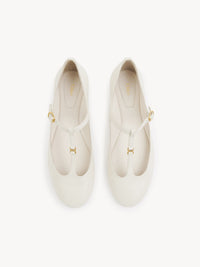BASEPLUS_Eggshell BALLERINAS - Eggshell
