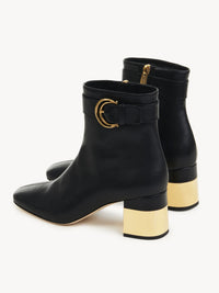 BASEPLUS_Black ANKLE BOOTS - Black