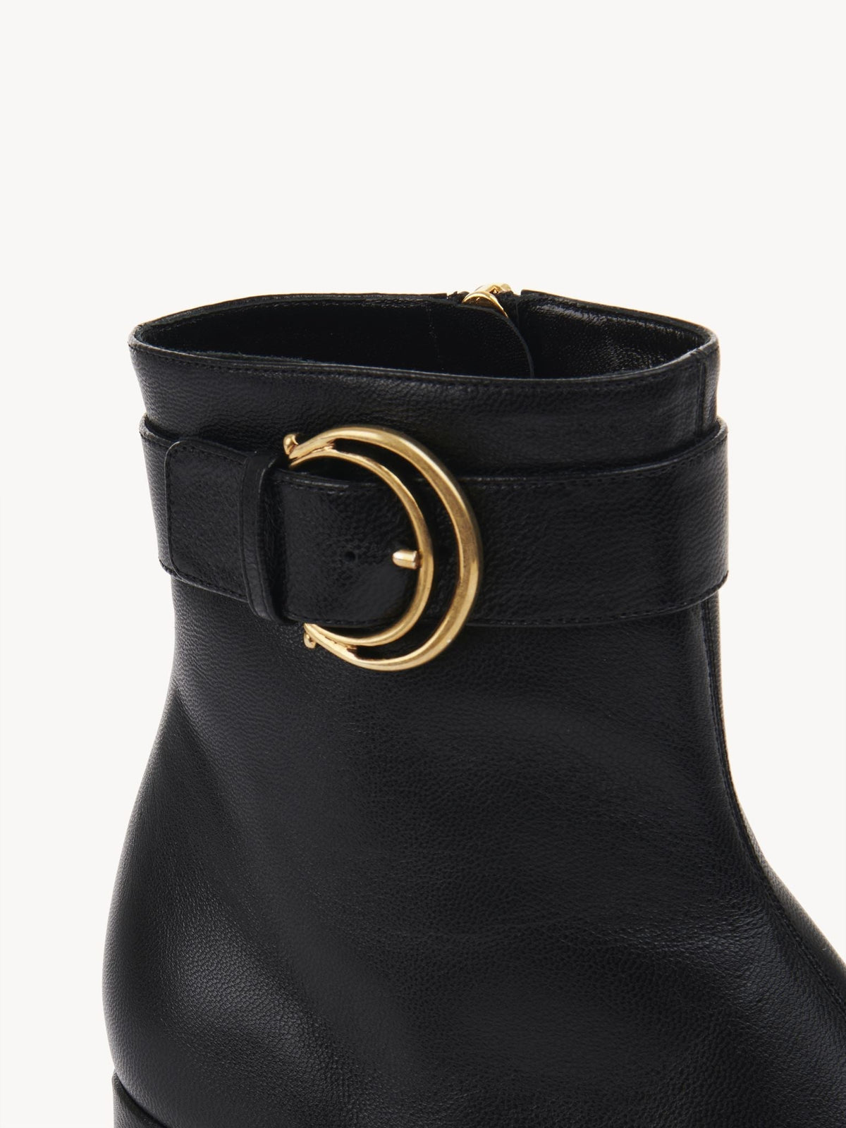 BASEPLUS_Black ANKLE BOOTS - Black