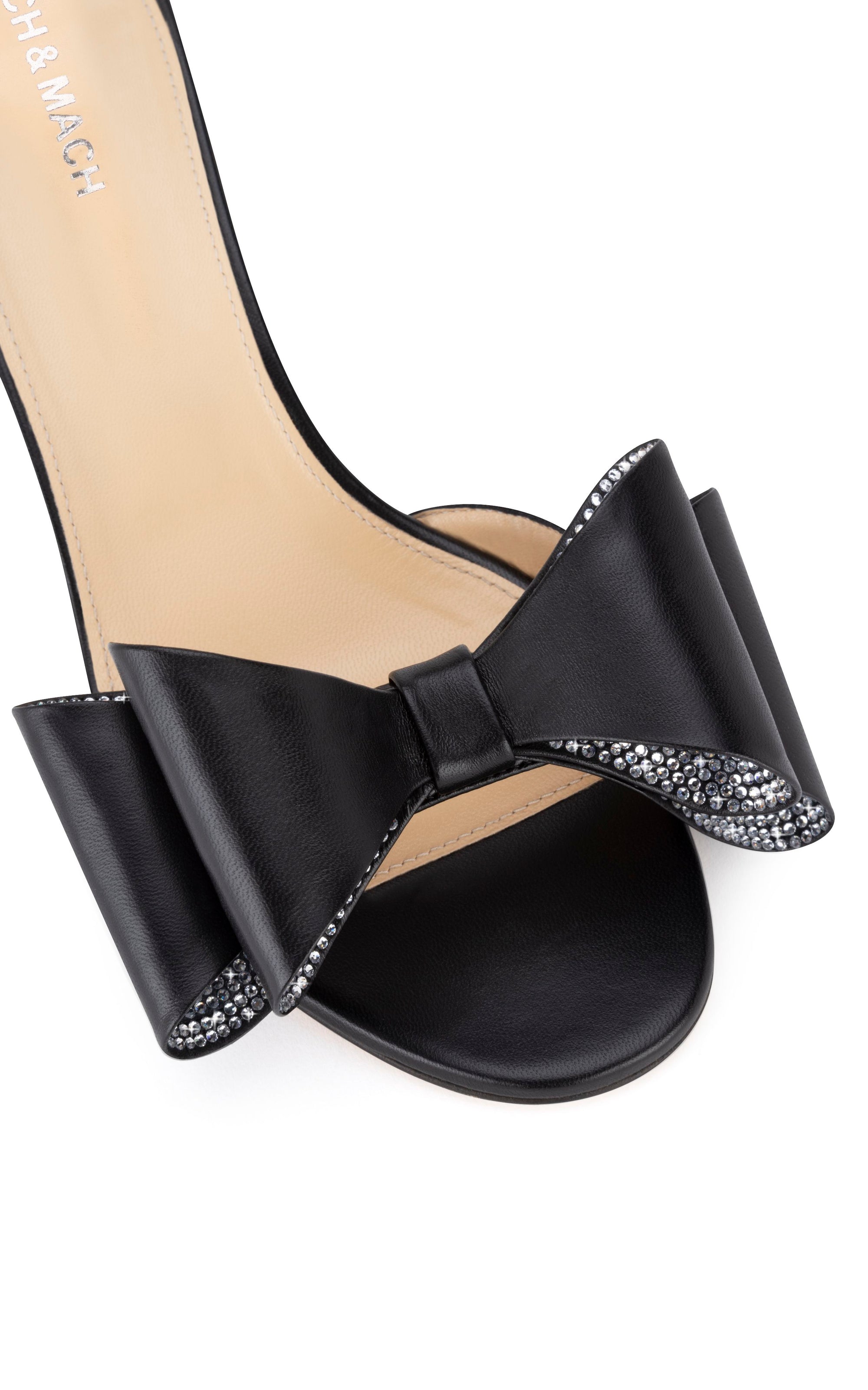 Mules à talon Le Cadeau 65 en cuir - Black