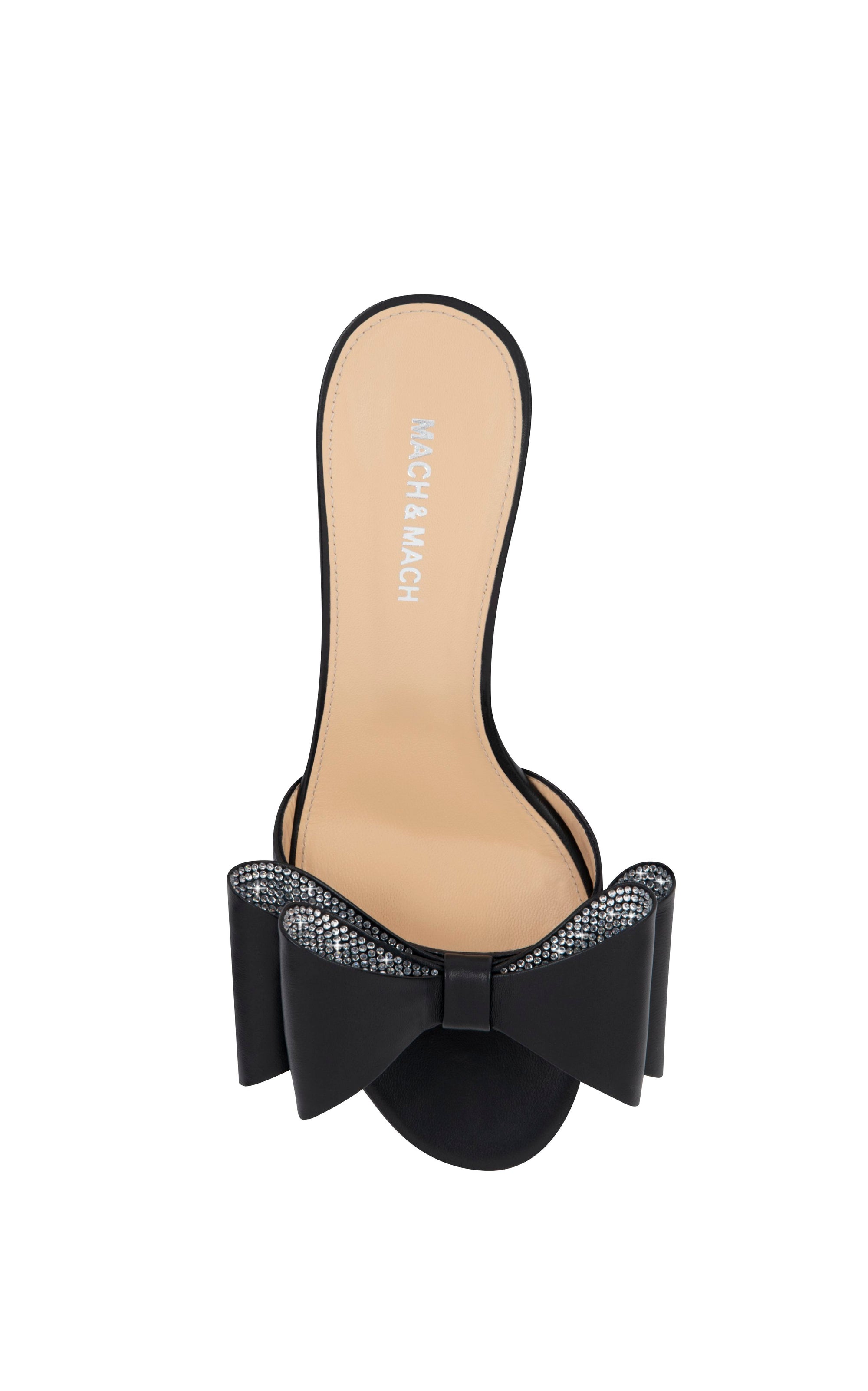 Mules à talon Le Cadeau 65 en cuir - Black