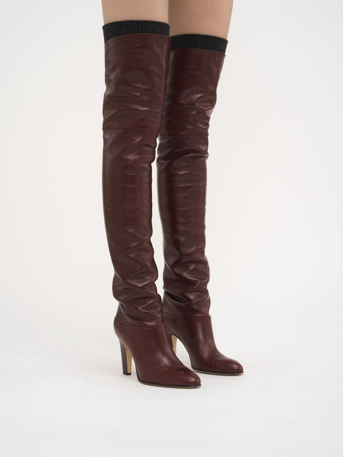 Burnt Purple OVER THE KNEE - Burnt Purple