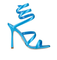 Sandales à talons Cleopatra 105 en satin - Ionio