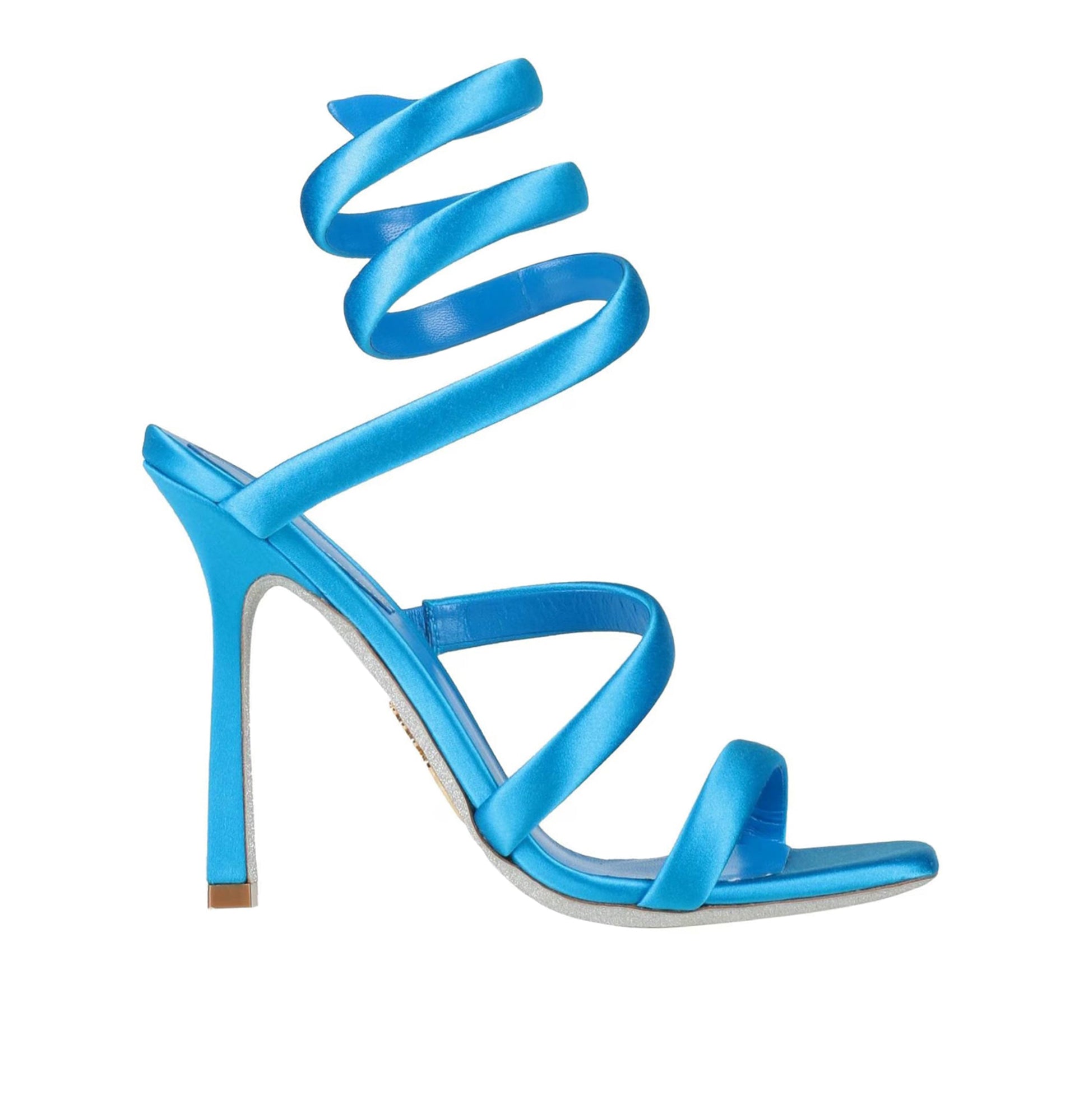 Sandales à talons Cleopatra 105 en satin - Ionio