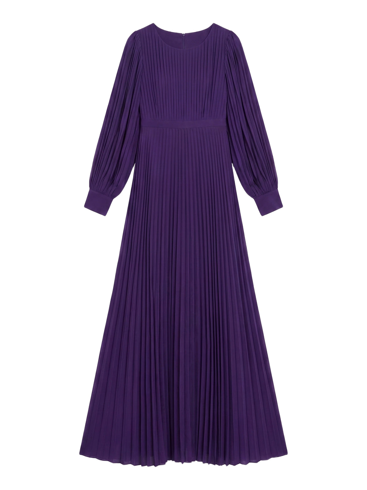 Robe à manches papillon - Raisin