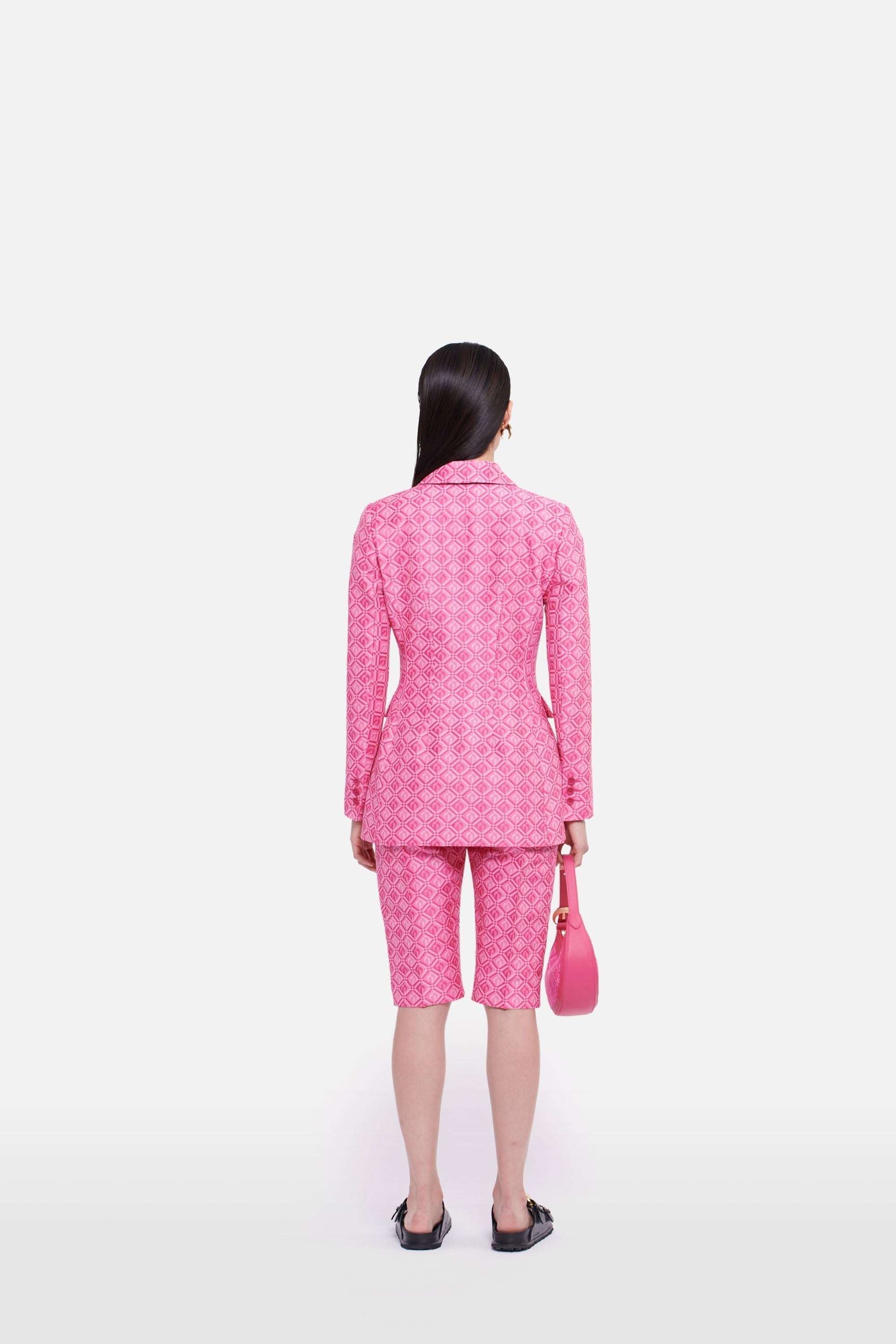 PRIX MARQUE : 250€_Moon Diamant Pink Jacqard Veste - Moon Diamant Pink Jacqard