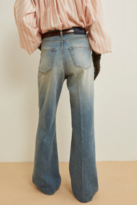Jean wide leg Enca foncé - Blue