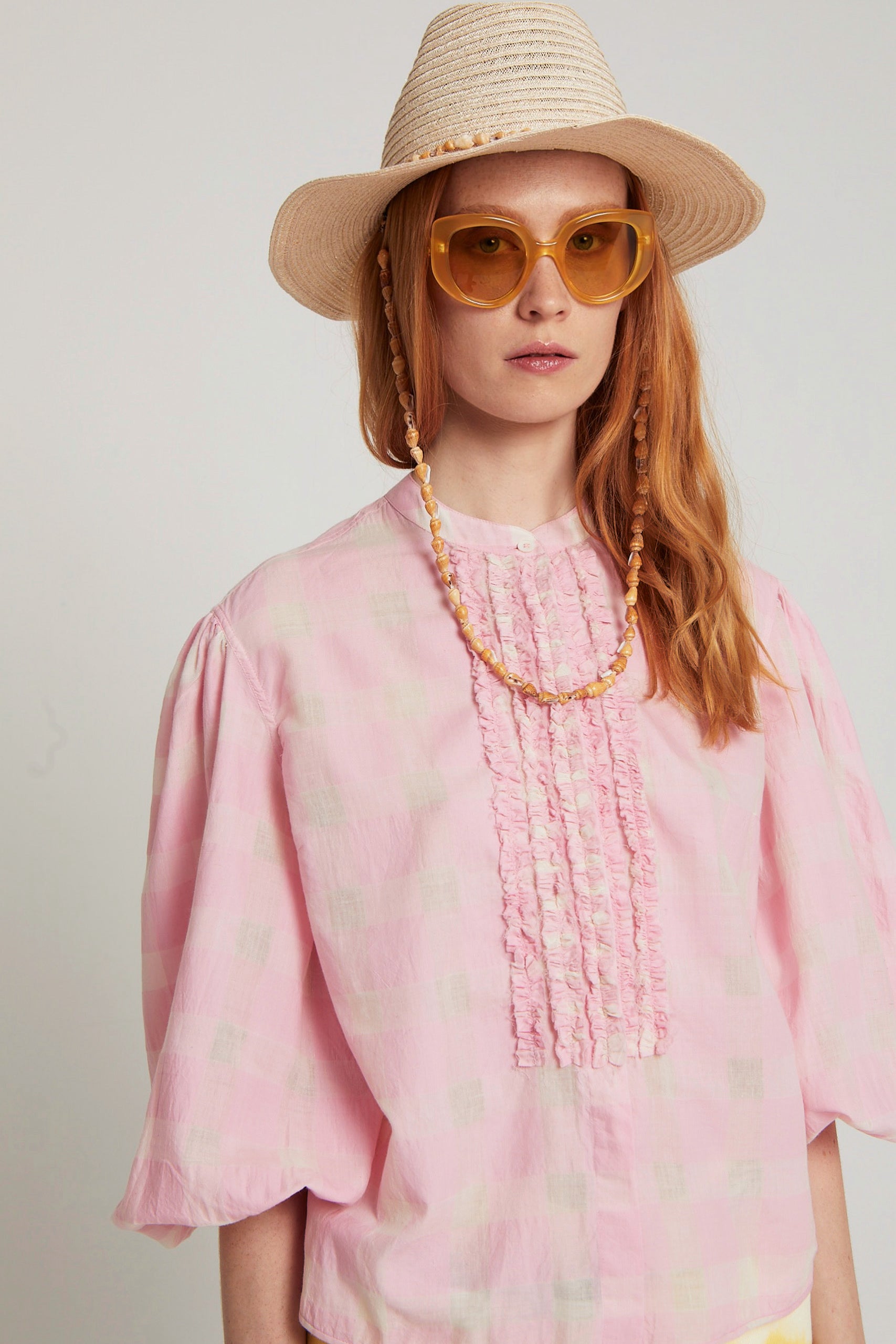 ZNOSTOCK_PINK SHIRT MAGUETTE - Pink
