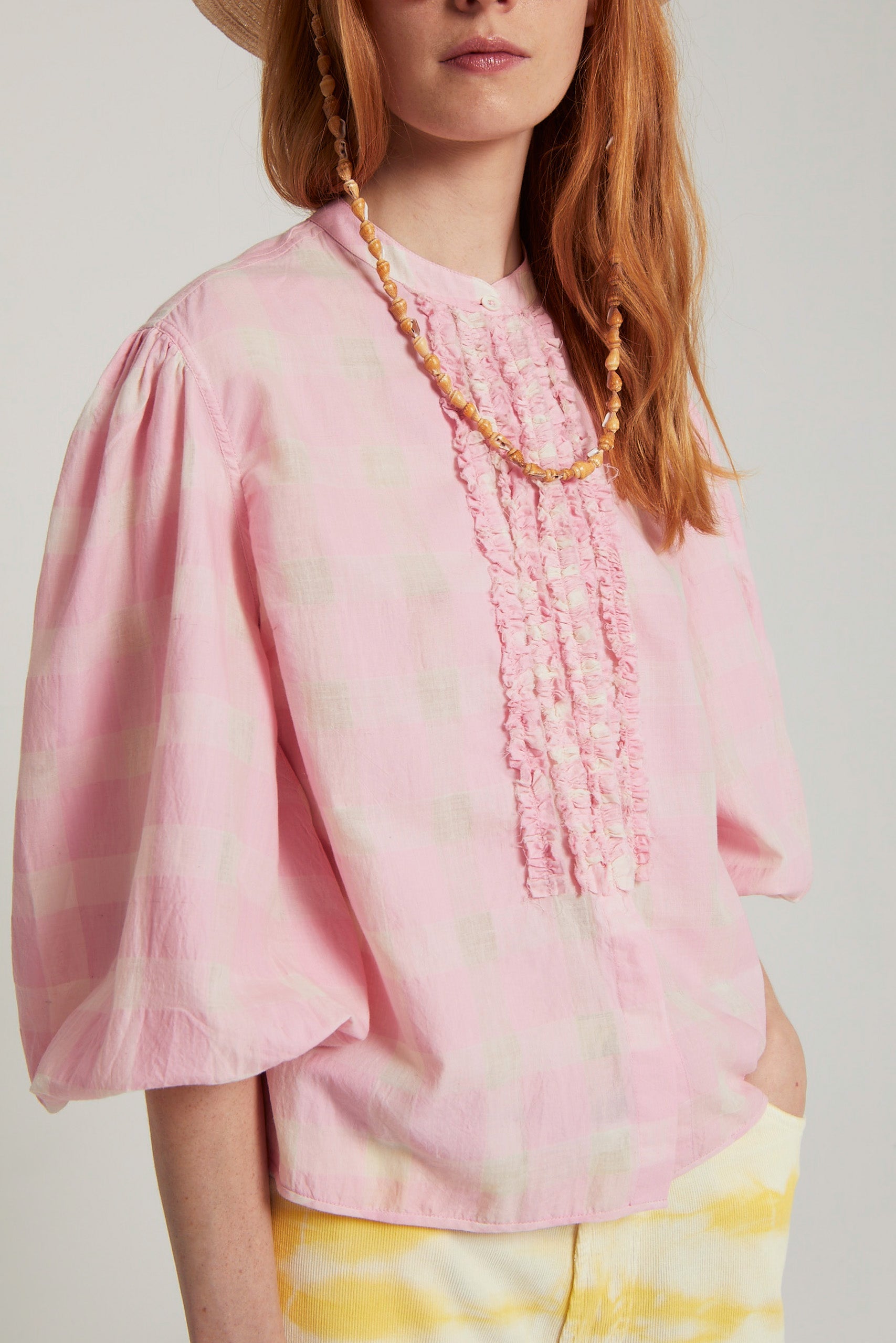 ZNOSTOCK_PINK SHIRT MAGUETTE - Pink