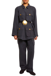 Pantalon Bomb coupe cargo - Grey