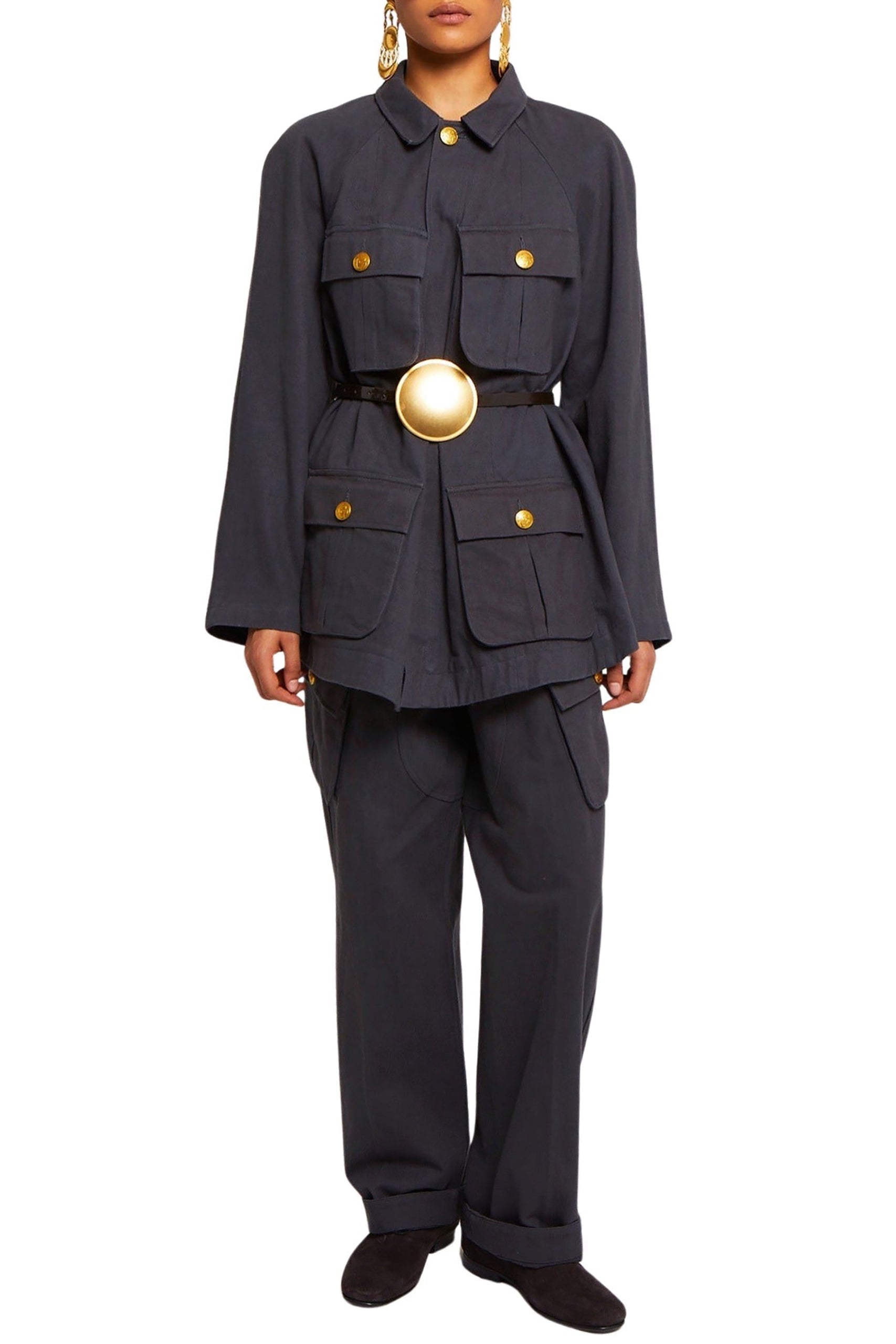 Pantalon Bomb coupe cargo - Grey