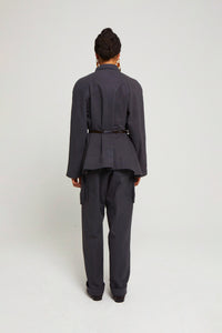 Pantalon Bomb coupe cargo - Grey