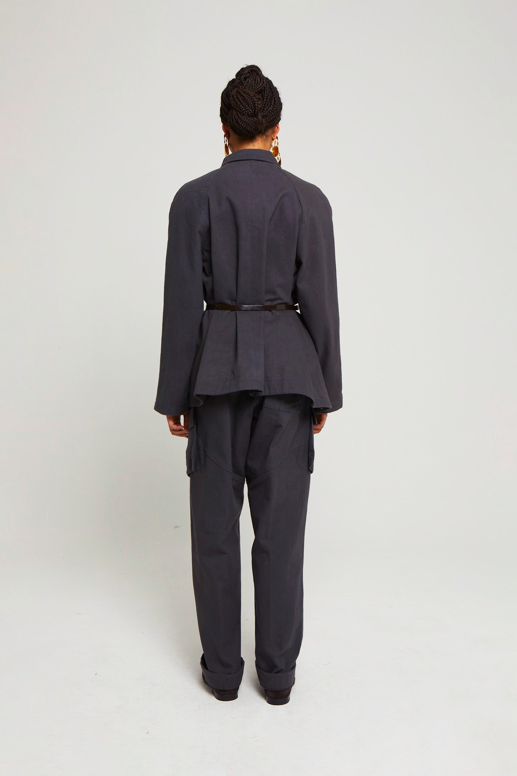 Pantalon Bomb coupe cargo - Grey