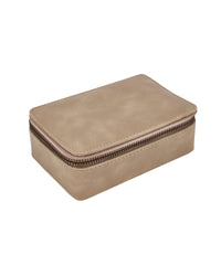 BOITE A BIJOUX TUSCON FERMETURE ECLAIR RECTANGULAI