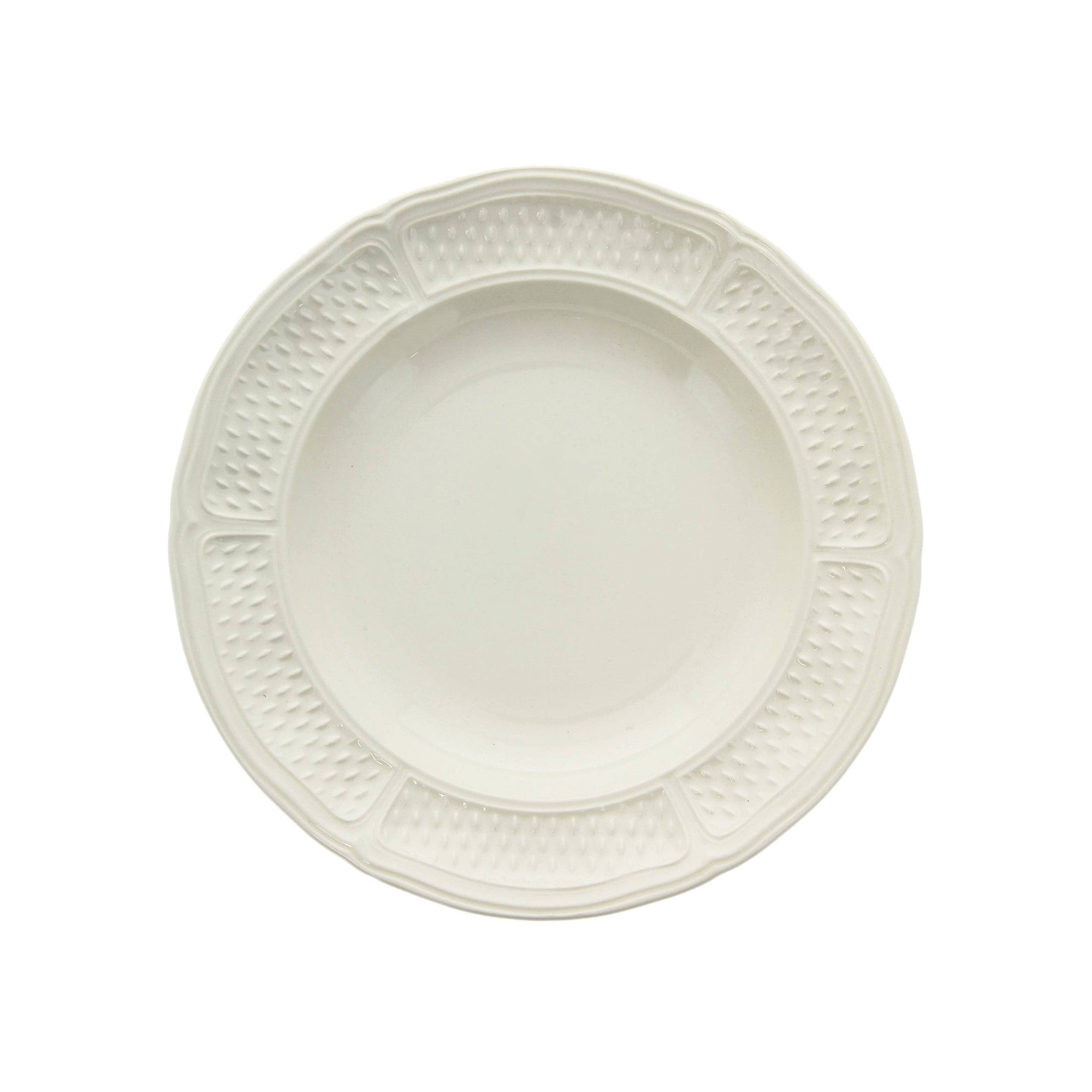 Set de 4 Assiettes creuses Pont Choux Blanc - Blanc