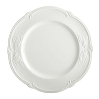 Set de 4 Assiettes plates extra Rocaille - Blanc