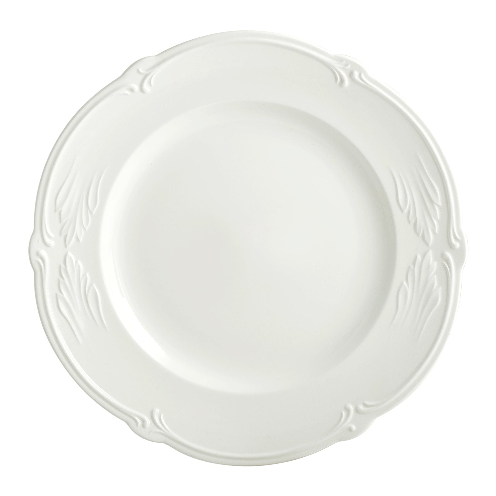 Plat Rocaille - Blanc